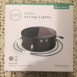 NEW MPOWERD Luci Solar String Lights in Warm White